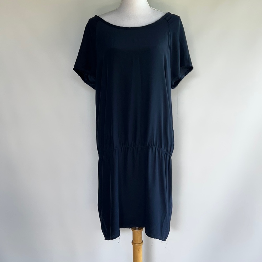 Nili Lotan Silk Drop Waist Dress - sz M